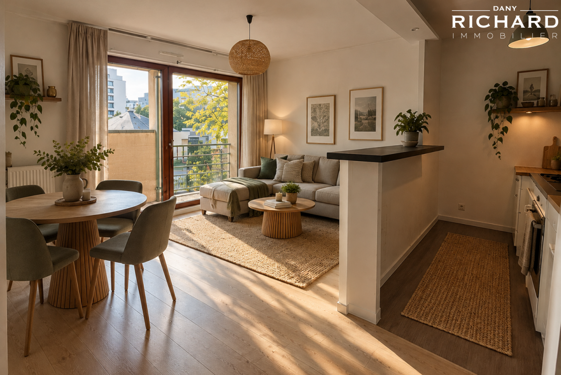 Appartement 3 pièces 50 m² · à Rennes · 50 m² · 218 900 €